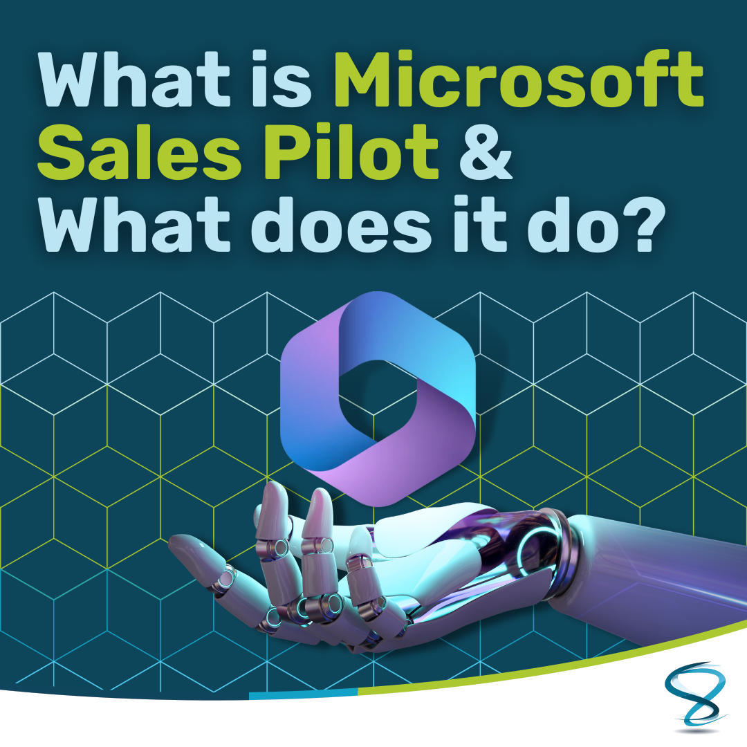 Microsoft Sales Pilot, AI hand, Microsoft Sales Pilot Logo, Solve IT Solutions