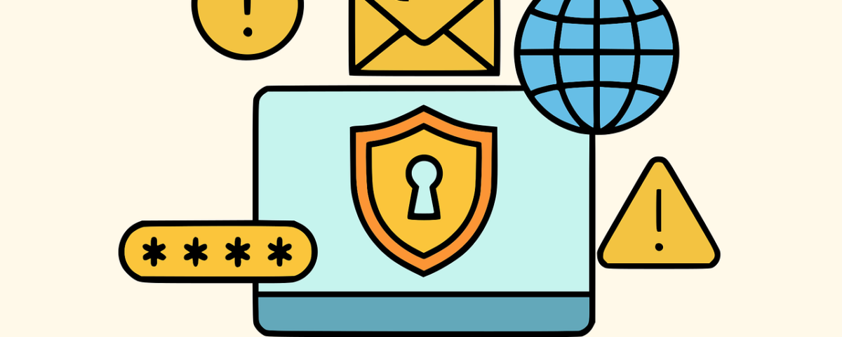 Free cybercrime security scam vector